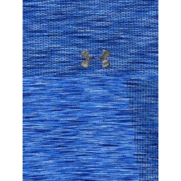 Under Armour Threadborne Shirt‎ Mens M Blue Performance Heatgear Heather - Picture 2 of 10